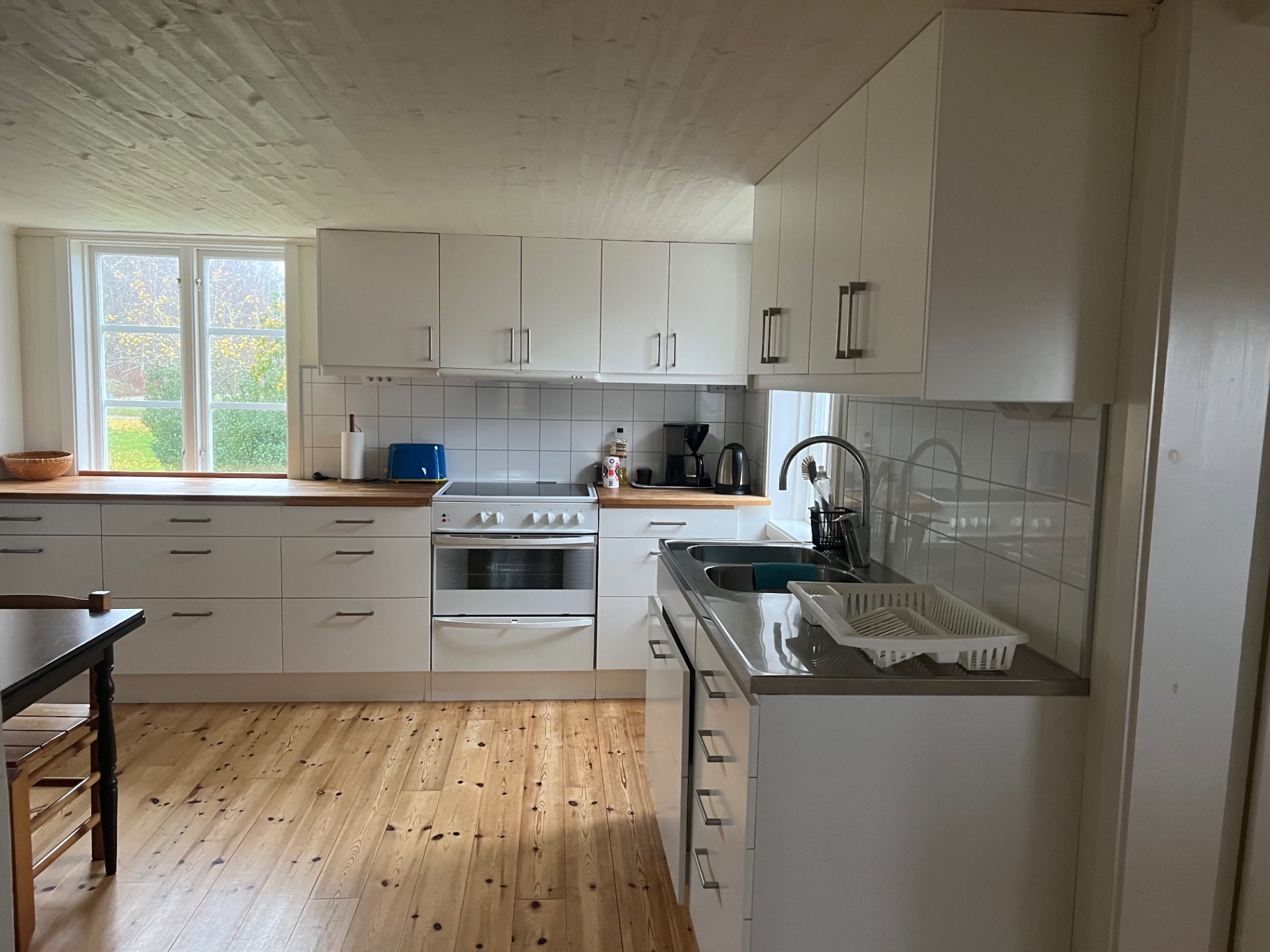 Köket i boendet i Klastorp